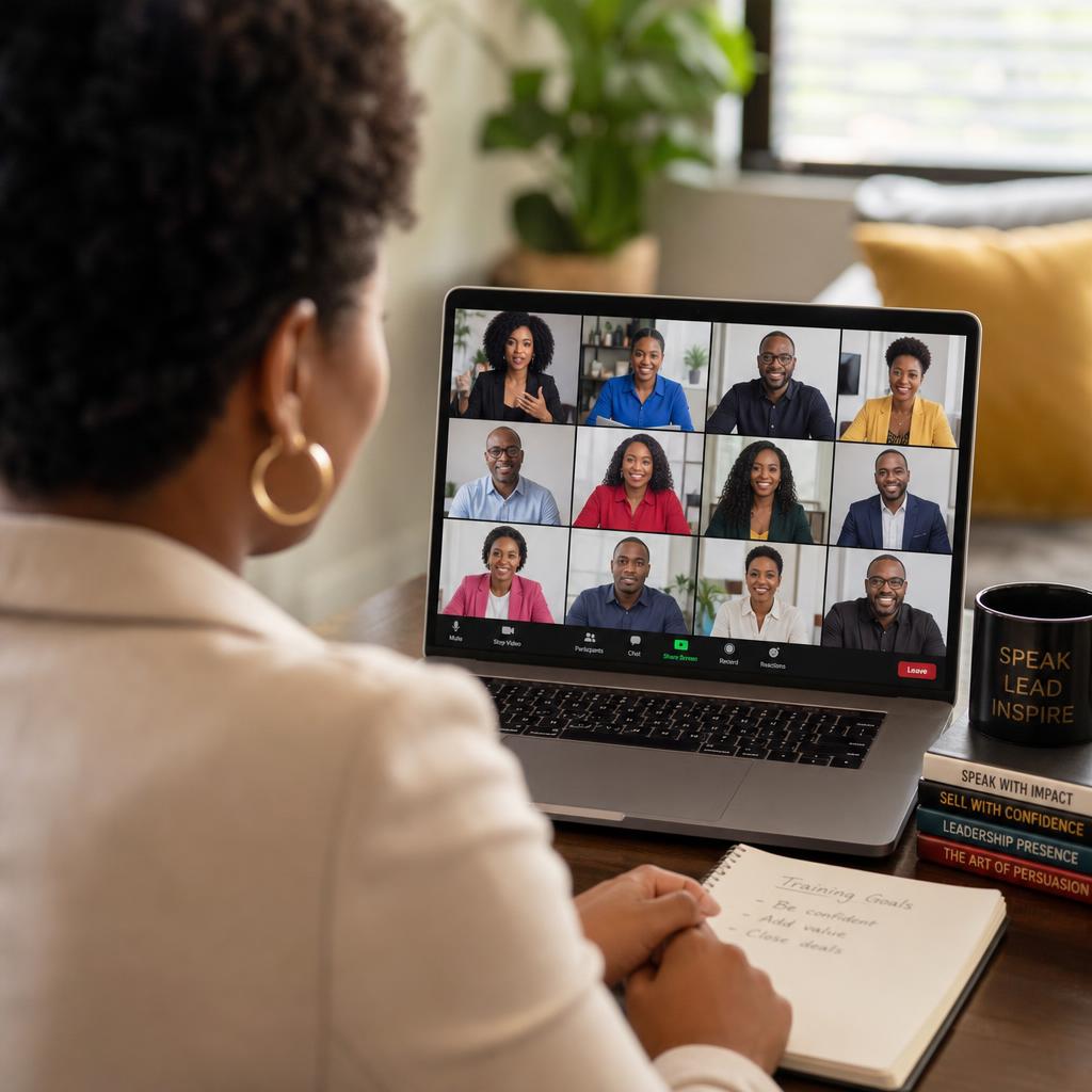 12 Weeks of Live Speaking, Authoring, and Sales Training